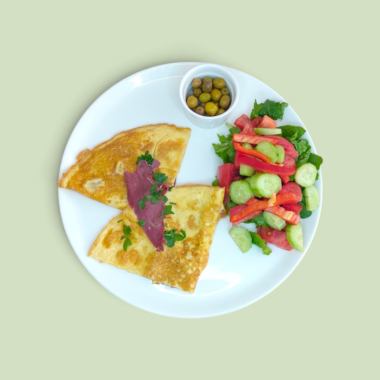 PASTIRMALI OMLET